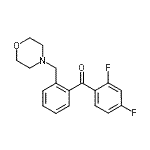 CAS#: 898751-13-8, (2,4-Difluorophenyl)[2-(4-morpholinylmethyl)phenyl]methanone