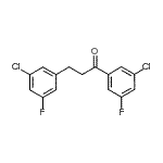 CAS#: 898751-16-1, 1,3-Bis(3-chloro-5-fluorophenyl)-1-propanone