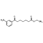 CAS#: 898751-54-7, Ethyl 7-(3-methylphenyl)-7-oxoheptanoate