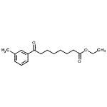 CAS#: 898751-58-1, Ethyl 8-(3-methylphenyl)-8-oxooctanoate