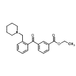CAS#: 898751-95-6, Ethyl 3-[2-(1-piperidinylmethyl)benzoyl]benzoate