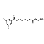 CAS#: 898752-46-0, Ethyl 8-(3,5-difluorophenyl)-8-oxooctanoate