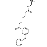 CAS 登录号：898752-70-0， 乙基7-氧代-7-(3-苯氧基苯基)庚酸酯