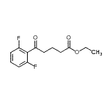 CAS#: 898753-24-7, Ethyl 5-(2,6-difluorophenyl)-5-oxopentanoate