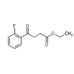 CAS 登录号：898753-32-7， 乙基4-(2-氟苯基)-4-氧代丁酸酯
