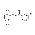 CAS#: 898753-36-1, 1-(3-Chlorophenyl)-3-(2,5-dimethylphenyl)-1-propanone