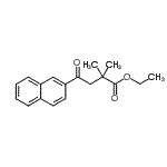 CAS#: 898753-71-4, Ethyl 2,2-dimethyl-4-(2-naphthyl)-4-oxobutanoate