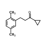 CAS 登录号：898754-16-0， 1-环丙基-3-(2,5-二甲基苯基)-1-丙酮