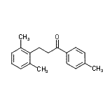 CAS 登录号：898754-30-8， 3-(2,6-二甲基苯基)-1-(4-甲基苯基)-1-丙酮