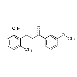 CAS#: 898754-34-2, 3-(2,6-Dimethylphenyl)-1-(3-methoxyphenyl)-1-propanone