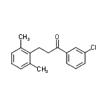 CAS#: 898754-70-6, 1-(3-Chlorophenyl)-3-(2,6-dimethylphenyl)-1-propanone