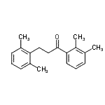 CAS 登录号：898754-82-0， 1-(2,3-二甲基苯基)-3-(2,6-二甲基苯基)-1-丙酮
