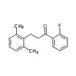 CAS#: 898755-02-7, 3-(2,6-Dimethylphenyl)-1-(2-fluorophenyl)-1-propanone