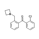 CAS 登录号：898755-03-8， [2-(1-氮杂环丁基甲基)苯基](2-氯苯基)甲酮