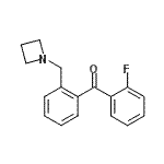 CAS#: 898755-05-0, [2-(1-Azetidinylmethyl)phenyl](2-fluorophenyl)methanone