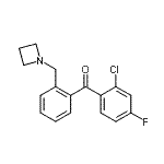 CAS#: 898755-15-2, [2-(1-Azetidinylmethyl)phenyl](2-chloro-4-fluorophenyl)methanone