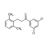 CAS#: 898755-26-5, 1-(3,5-Dichlorophenyl)-3-(2,6-dimethylphenyl)-1-propanone