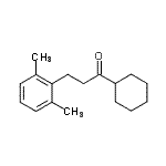 CAS 登录号：898755-49-2， 1-环己基-3-(2,6-二甲基苯基)-1-丙酮