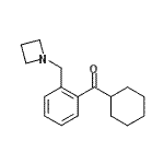 CAS#: 898755-50-5, [2-(1-Azetidinylmethyl)phenyl](cyclohexyl)methanone