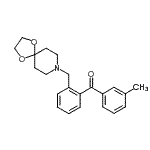 CAS#: 898755-74-3, [2-(1,4-Dioxa-8-azaspiro[4.5]dec-8-ylmethyl)phenyl](3-methylphenyl)methanone