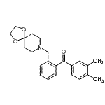 CAS#: 898756-14-4, (3,4-Dimethylphenyl)[2-(1,4-dioxa-8-azaspiro[4.5]dec-8-ylmethyl)phenyl]methanone