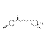 CAS#: 898756-80-4, 4-[5-(5,5-Dimethyl-1,3-dioxan-2-yl)pentanoyl]benzonitrile