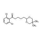 CAS#: 898757-01-2, 1-(2,6-Dichlorophenyl)-5-(5,5-dimethyl-1,3-dioxan-2-yl)-1-pentanone