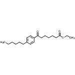 CAS#: 898757-33-0, Ethyl 7-(4-hexylphenyl)-7-oxoheptanoate