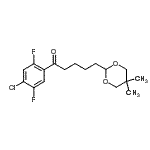 CAS#: 898757-44-3, 1-(4-Chloro-2,5-difluorophenyl)-5-(5,5-dimethyl-1,3-dioxan-2-yl)-1-pentanone