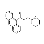 CAS#: 898757-47-6, 1-(9-Anthryl)-3-(1,3-dioxan-2-yl)-1-propanone