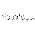 CAS#: 898757-70-5, Ethyl 4-[4-(1,4-dioxa-8-azaspiro[4.5]dec-8-ylmethyl)benzoyl]benzoate