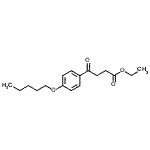 CAS#: 898757-79-4, Ethyl 4-oxo-4-[4-(pentyloxy)phenyl]butanoate