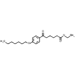 CAS#: 898757-99-8, Ethyl 6-[4-(heptyloxy)phenyl]-6-oxohexanoate