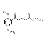 CAS#: 898758-29-7, Ethyl 5-(2,5-dimethoxyphenyl)-5-oxopentanoate