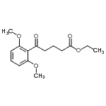 CAS#: 898758-44-6, Ethyl 5-(2,6-dimethoxyphenyl)-5-oxopentanoate