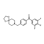 CAS#: 898758-52-6, [4-(1,4-Dioxa-8-azaspiro[4.5]dec-8-ylmethyl)phenyl](3,4,5-trifluorophenyl)methanone