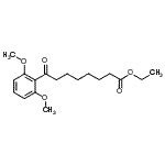 CAS#: 898758-53-7, Ethyl 8-(2,6-dimethoxyphenyl)-8-oxooctanoate