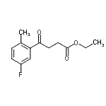 CAS#: 898758-99-1, Ethyl 4-(5-fluoro-2-methylphenyl)-4-oxobutanoate