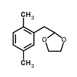 CAS 登录号：898759-36-9， 2-(2,5-二甲基苄基)-1,3-二氧戊环