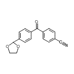 CAS#: 898759-96-1, 4-[4-(1,3-Dioxolan-2-yl)benzoyl]benzonitrile