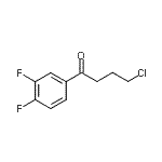 CAS#: 898761-48-3, 4-Chloro-1-(3,4-difluorophenyl)-1-butanone