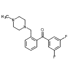 CAS#: 898762-51-1, (3,5-Difluorophenyl){2-[(4-methyl-1-piperazinyl)methyl]phenyl}methanone