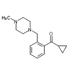 CAS#: 898762-57-7, Cyclopropyl{2-[(4-methyl-1-piperazinyl)methyl]phenyl}methanone