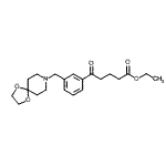 CAS#: 898762-61-3, Ethyl 5-[3-(1,4-dioxa-8-azaspiro[4.5]dec-8-ylmethyl)phenyl]-5-oxopentanoate