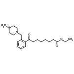 CAS#: 898762-75-9, Ethyl 8-{2-[(4-methyl-1-piperazinyl)methyl]phenyl}-8-oxooctanoate
