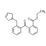 CAS#: 898762-97-5, Ethyl 2-[2-(2,5-dihydro-1H-pyrrol-1-ylmethyl)benzoyl]benzoate