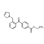 CAS#: 898762-99-7, Ethyl 4-[2-(2,5-dihydro-1H-pyrrol-1-ylmethyl)benzoyl]benzoate