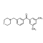 CAS#: 898763-25-2, (3,5-Dimethylphenyl)[3-(4-thiomorpholinylmethyl)phenyl]methanone