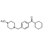 CAS#: 898763-54-7, Cyclohexyl{4-[(4-methyl-1-piperazinyl)methyl]phenyl}methanone