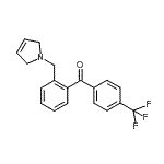 CAS#: 898763-59-2, [2-(2,5-Dihydro-1H-pyrrol-1-ylmethyl)phenyl][4-(trifluoromethyl)phenyl]methanone